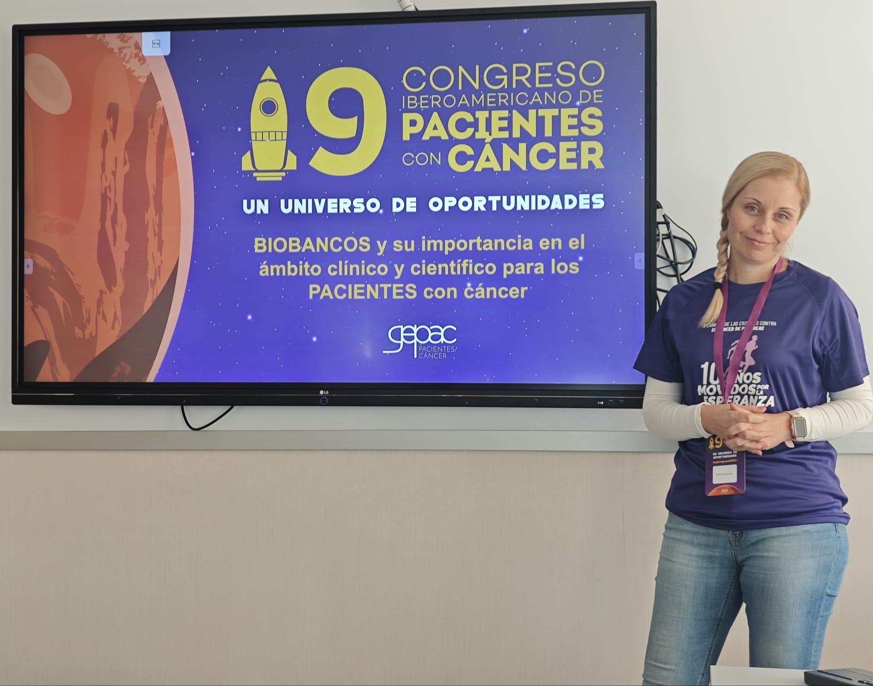 BIOBANCO EN EL “19º CONGRESO IBEROAMERICANO DE PACIENTES CON CÁNCER”. 24 Noviembre 2024.
